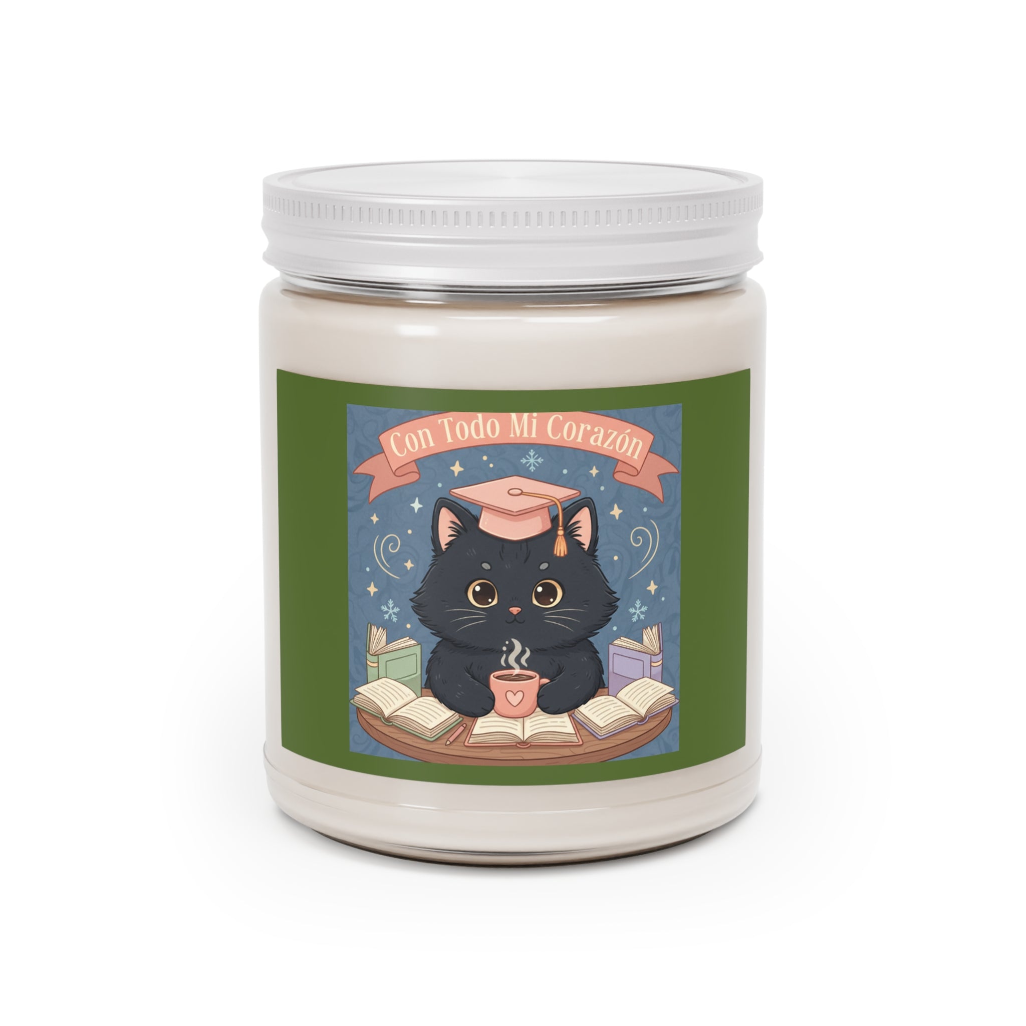 Cat Scented Candle – Con Todo Mi Corazón