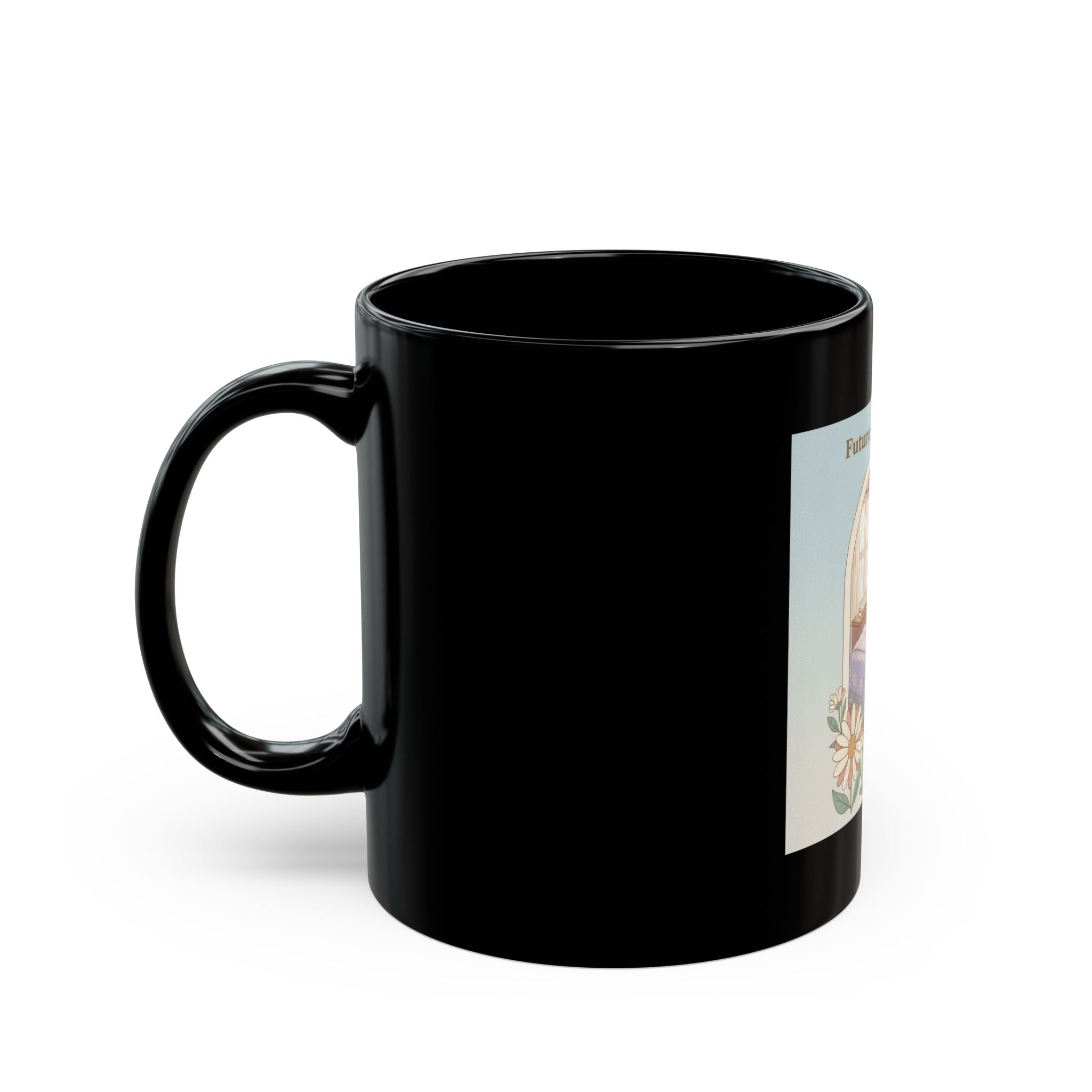 Future CEO Loading Black Mug 11oz