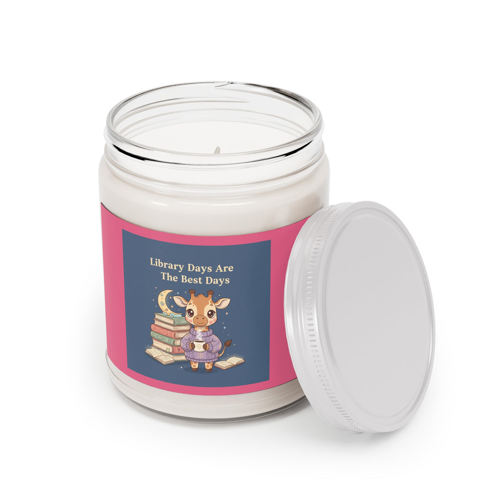 library days are the best days Scented Candle