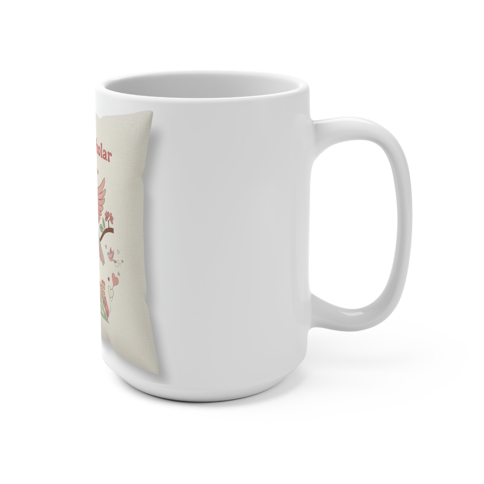 Soft Life Scholar Bird Mug 15oz