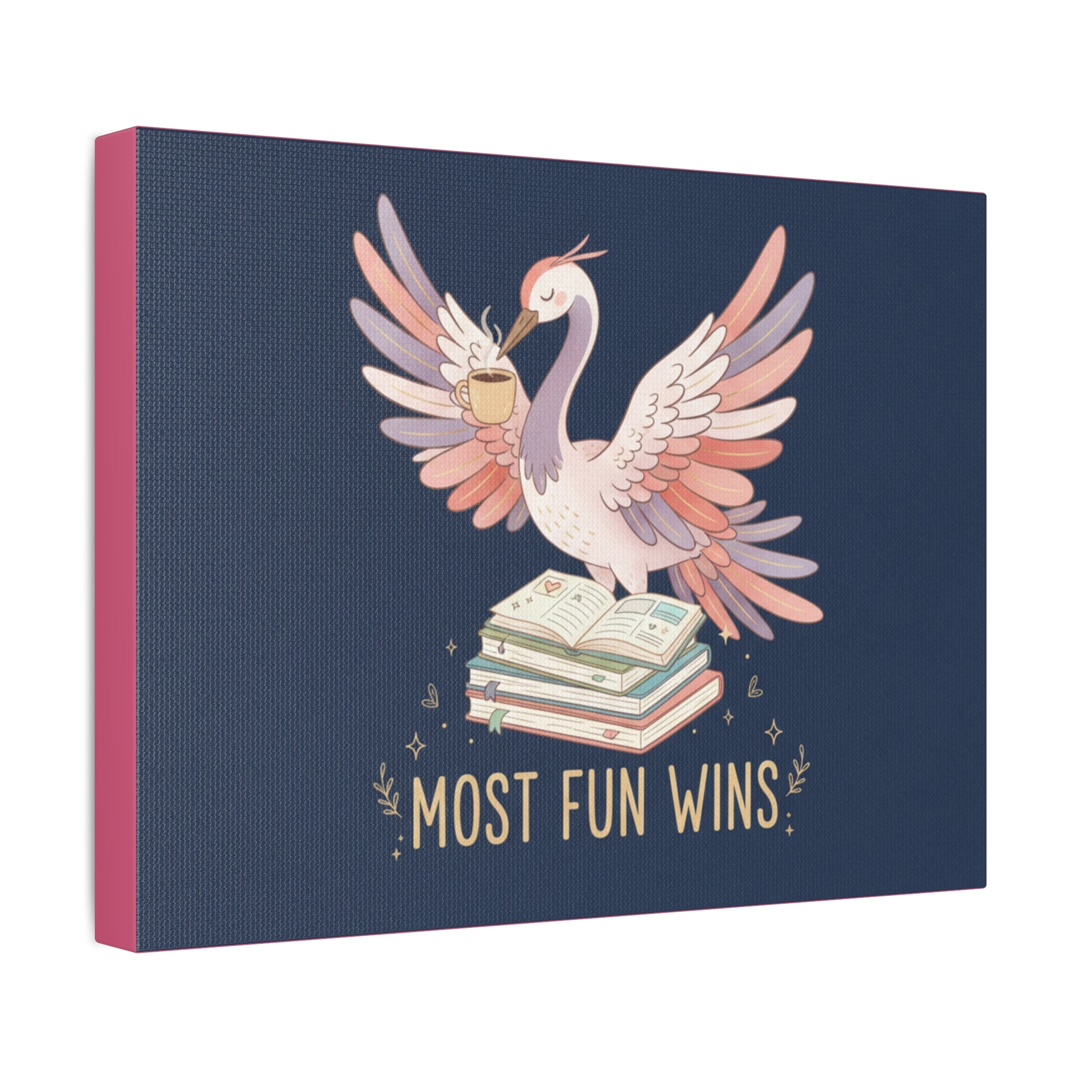 Crane Canvas Print – Most Fun Wins