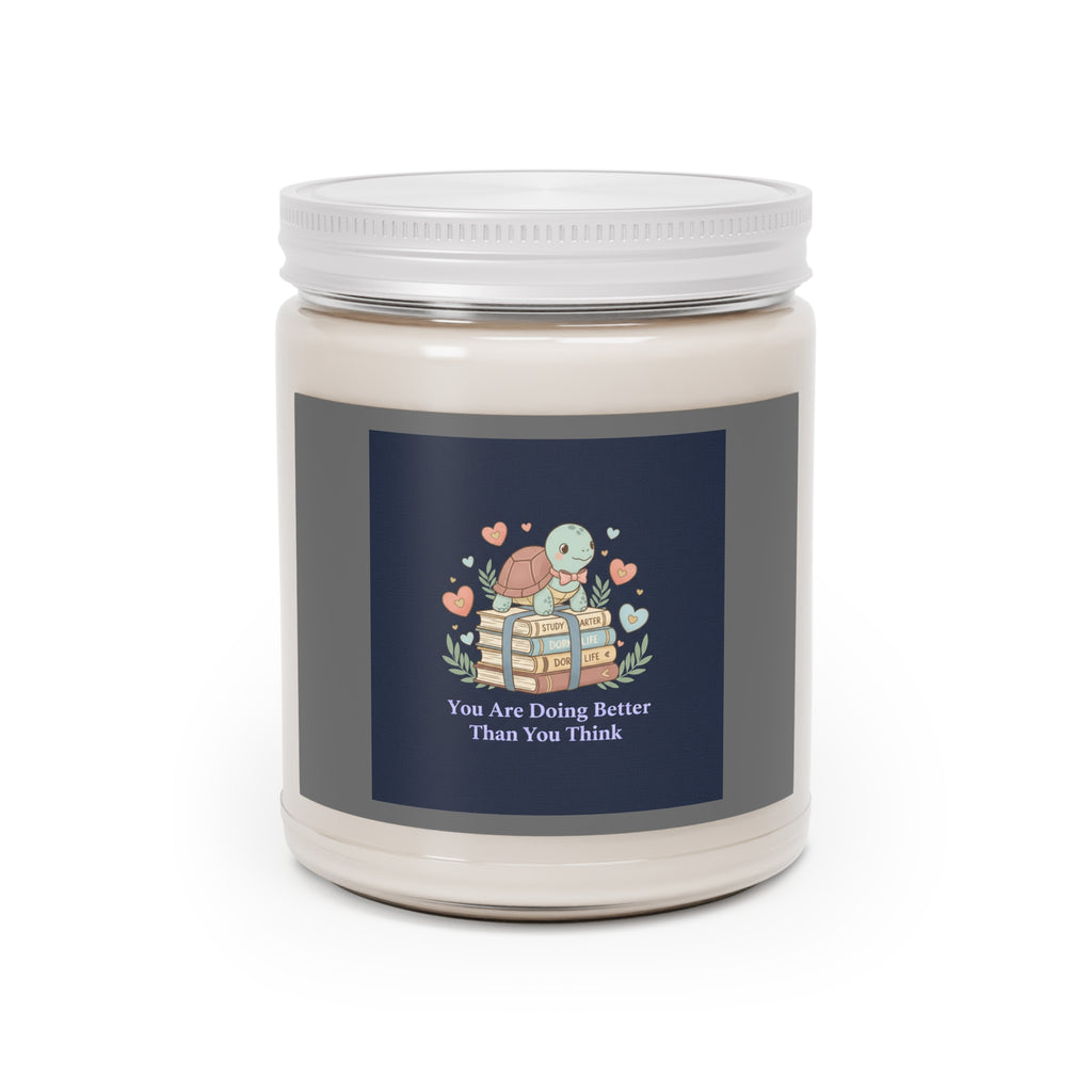 You Are Doing Better Than You Think Turtle Scented Candle
