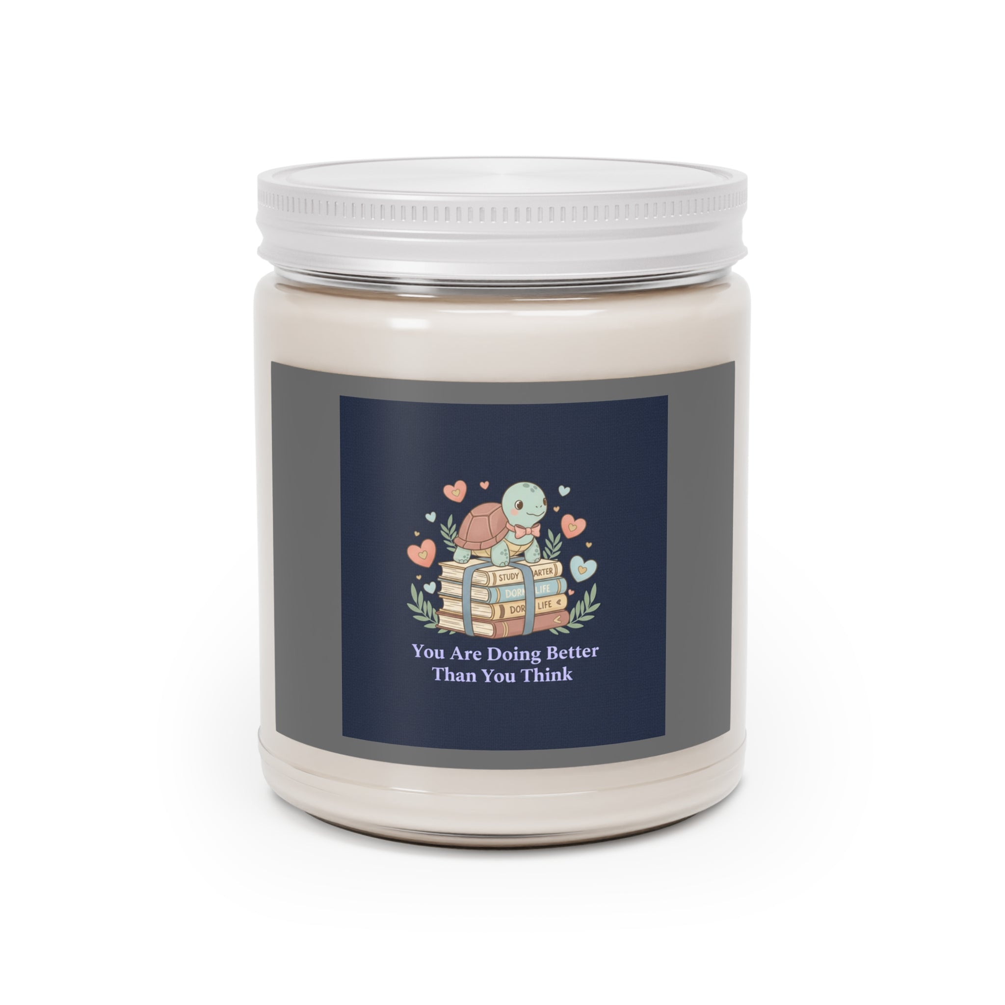 You Are Doing Better Than You Think Turtle Scented Candle