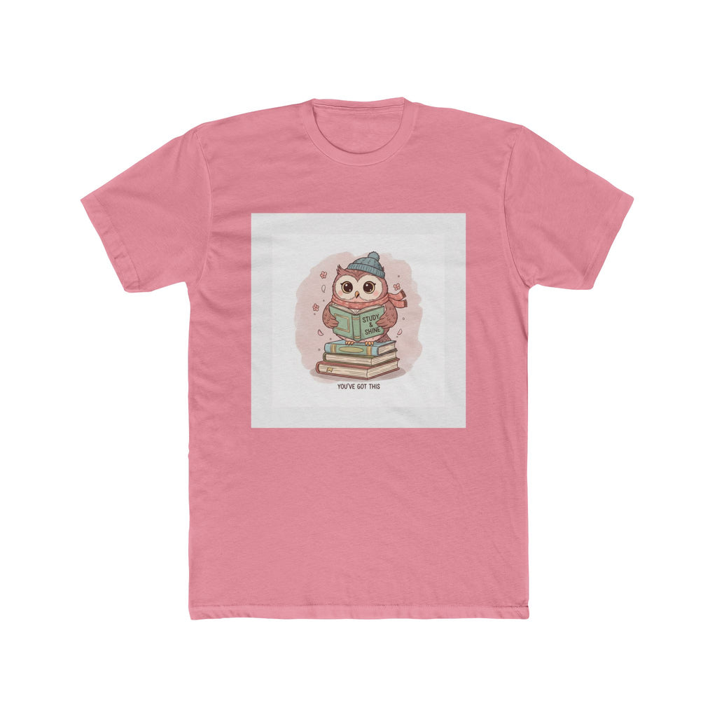 Owl Unisex Tee – Bloom at Your Own Pace