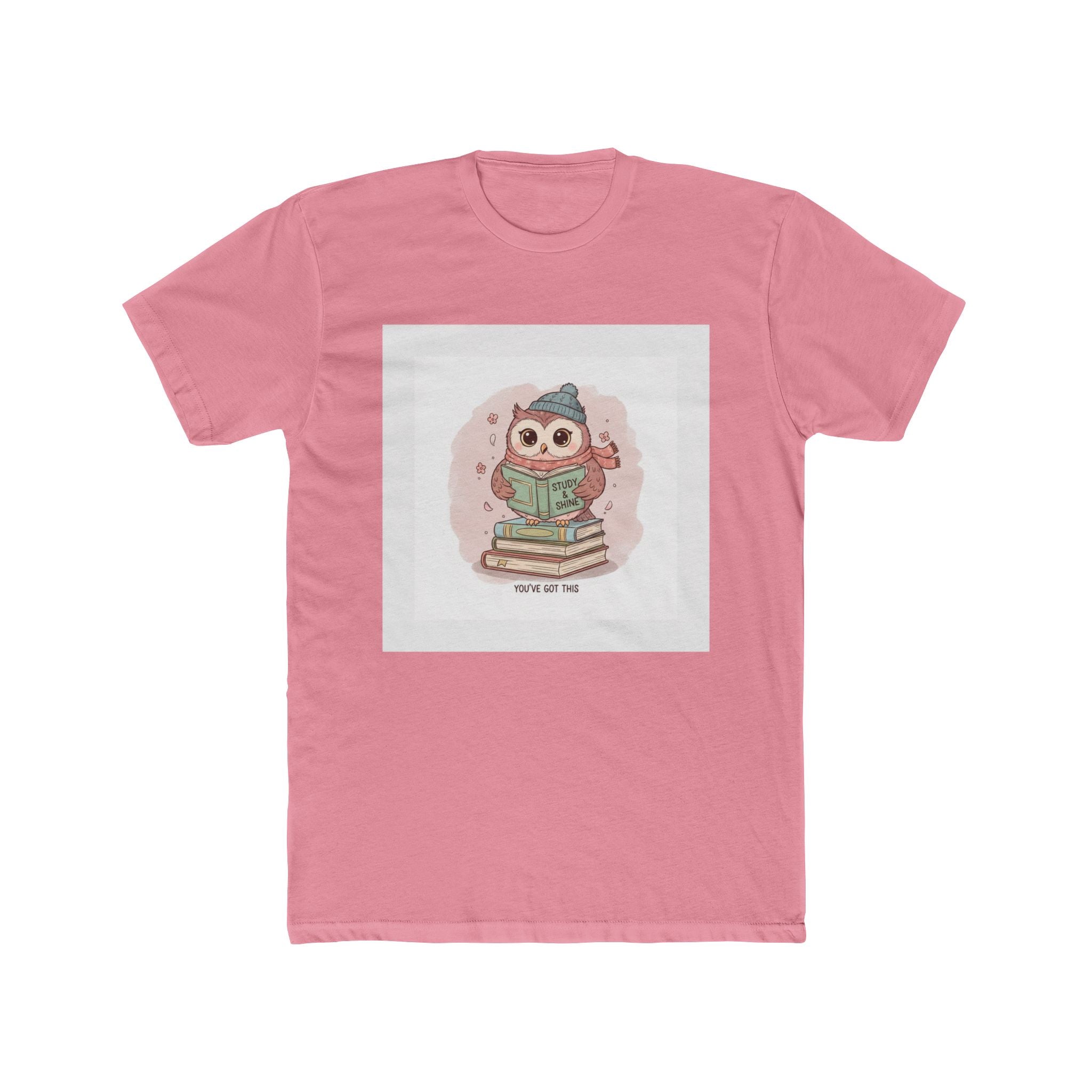 Owl Unisex Tee – Bloom at Your Own Pace