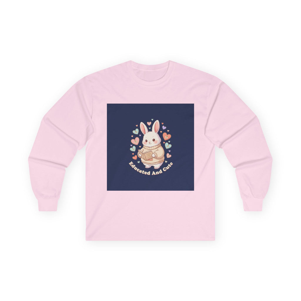 Bunny Long Sleeve Tee – Educated and Cute