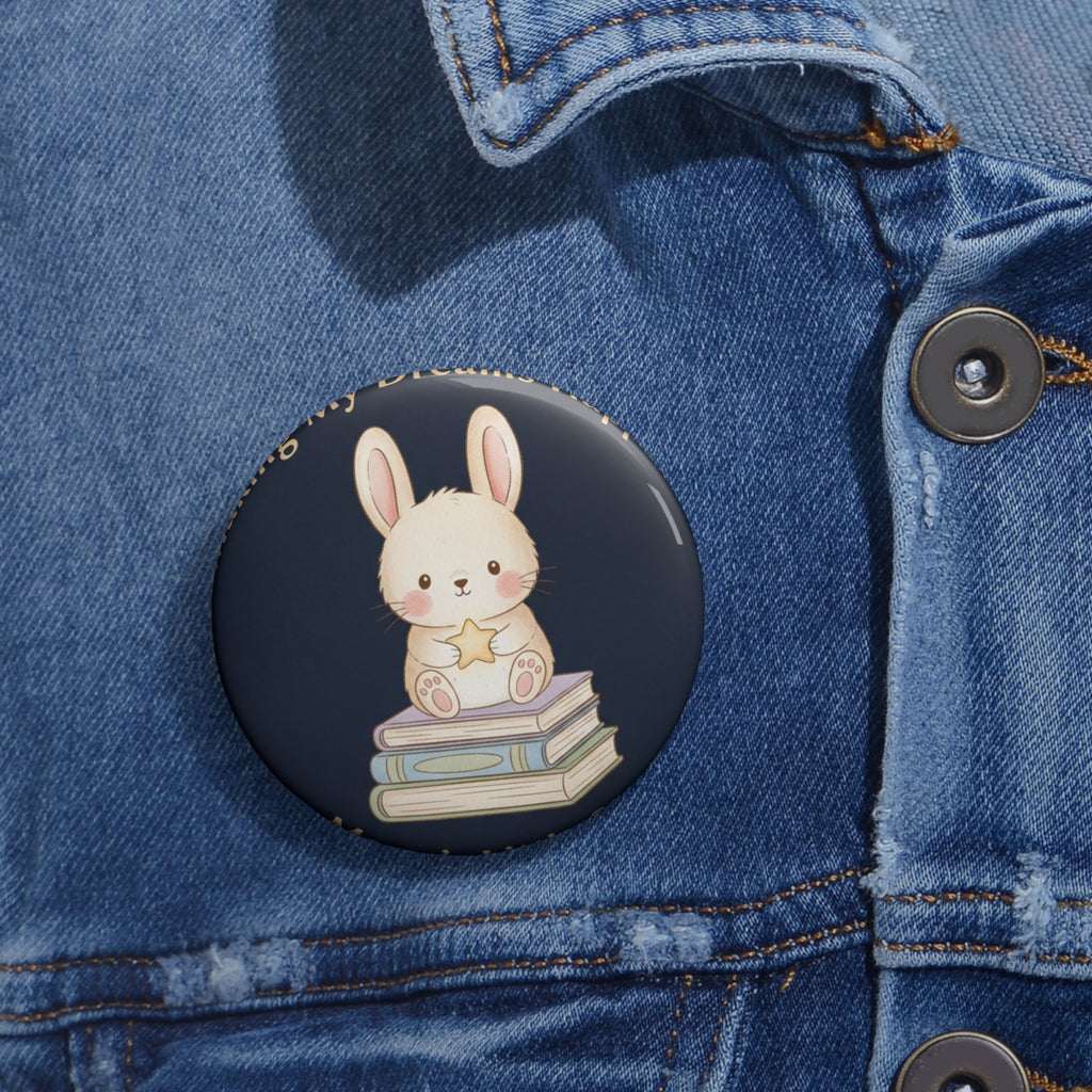 Bunny Pin Button – Making My Dreams Happen Mamas Little Sta