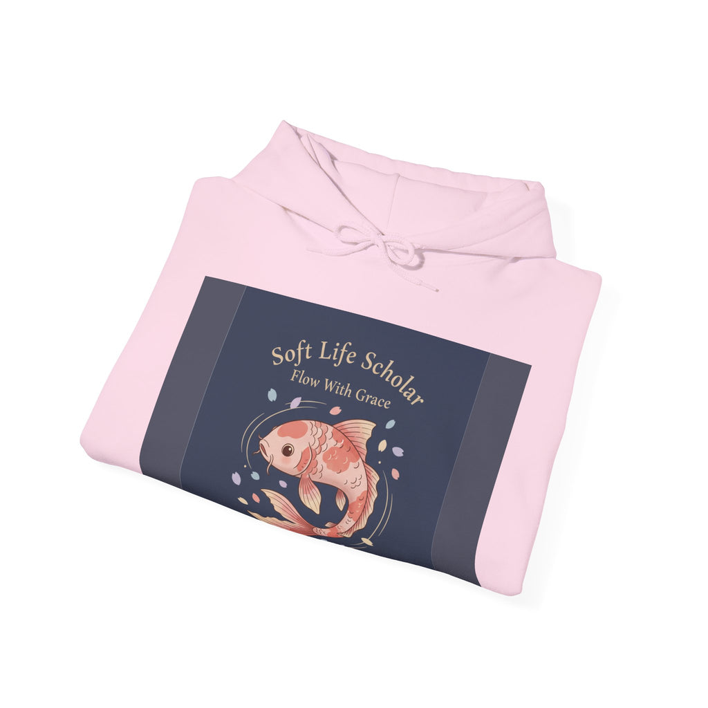 Koi Hoodie – Soft Life Scholar Flow With Grace