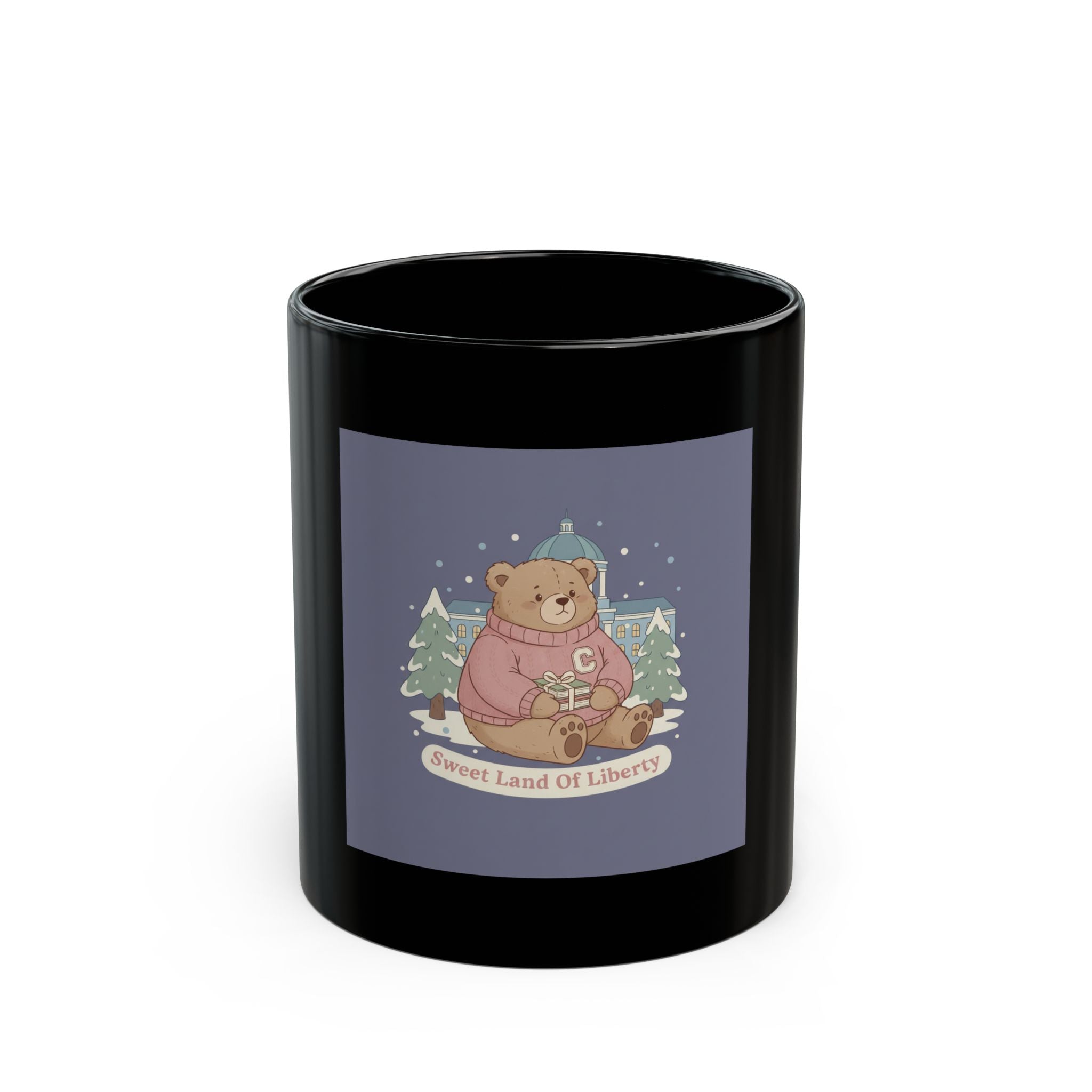 Bear Black Mug 11oz – Sweet Land of Liberty