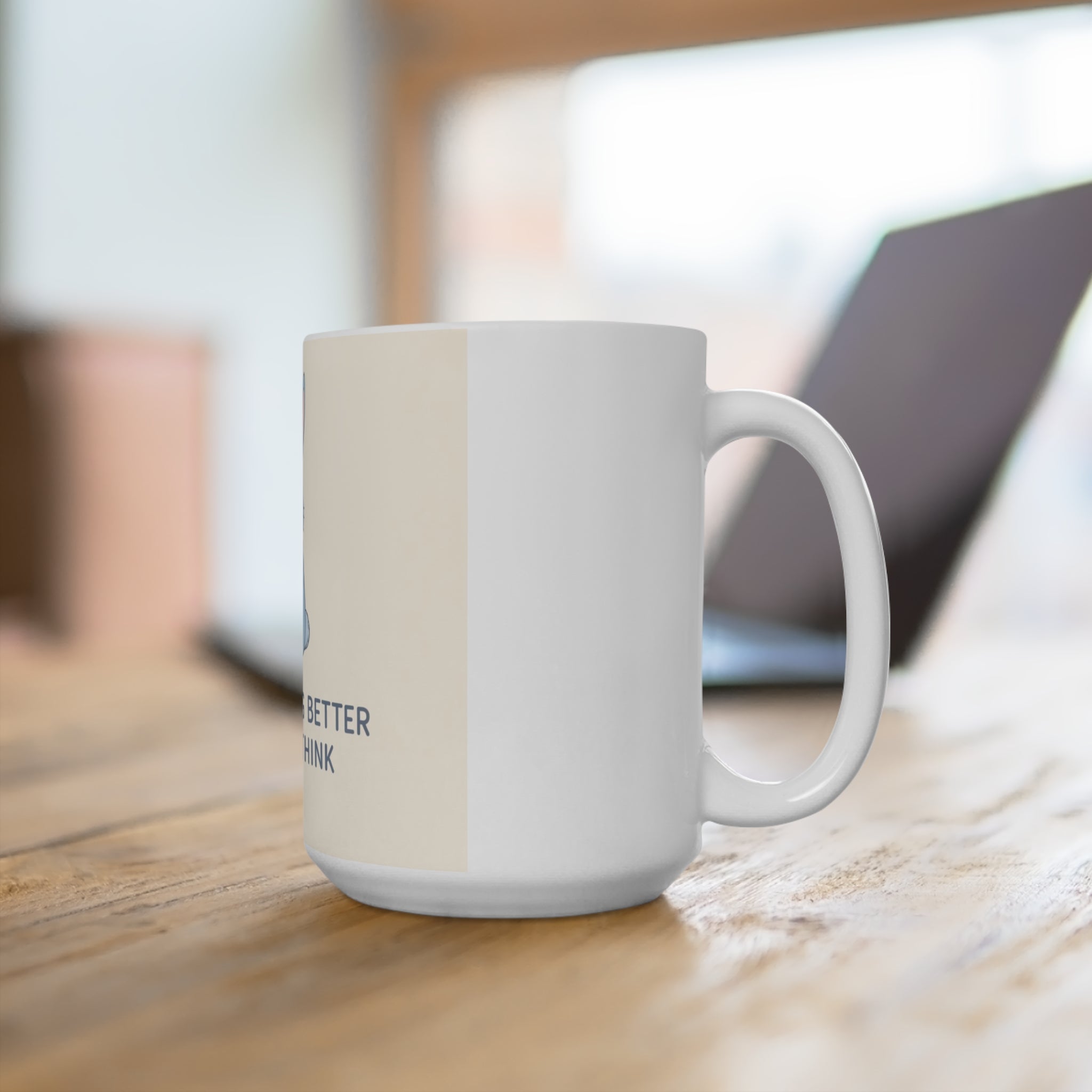 YOU ARE DOING BETTER THAN YOU THINK Rabbit Mug 15oz