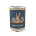 Rabbit Mug 15oz – Liberty and Justice for All