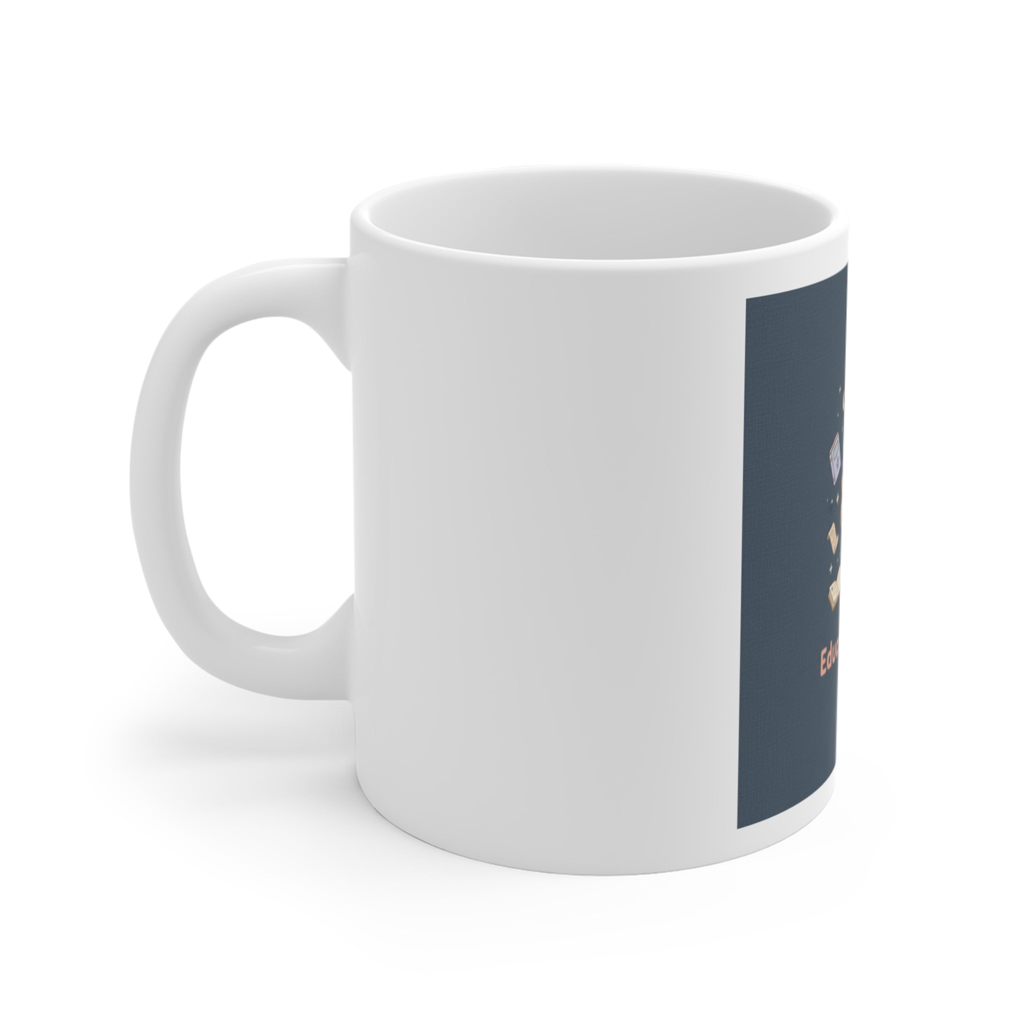 educated and cute Mug 11oz