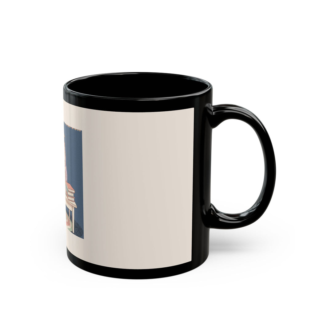 Owl Black Mug 11oz – Be Gentle With Yourself