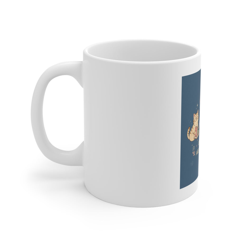 Cats With Glasses Mug 11oz – Library Days Are the Best Days