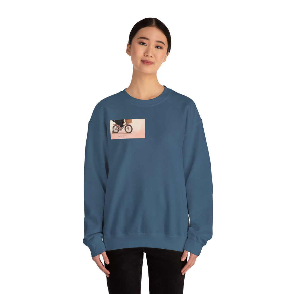 "Life Behind Bars" Black Cat Crewneck | College Girl Gift | Fashion | KayKay Classics