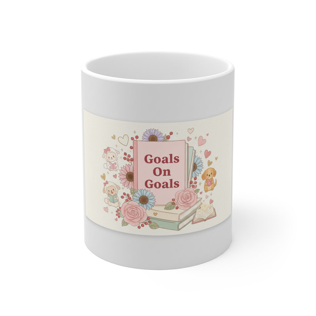 Goals On Goals Dog Mug 11oz