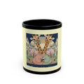 Giraffes Black Mug 11oz – Coffee and Confidence