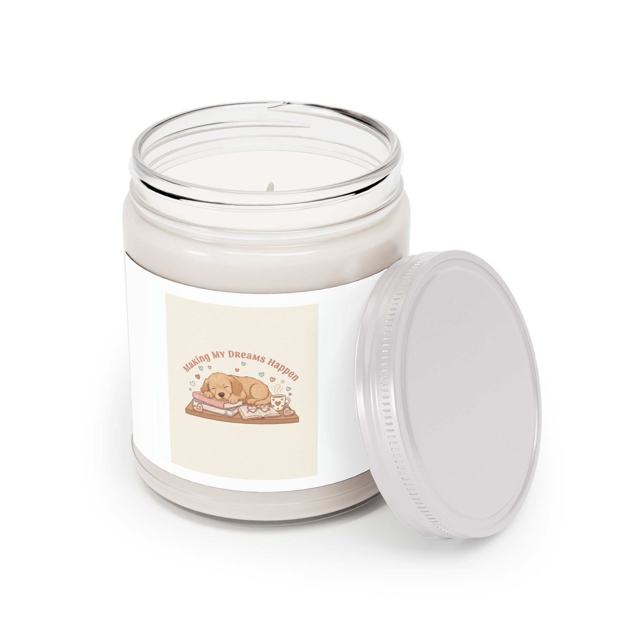 Making My Dreams Happen Puppy Scented Candle