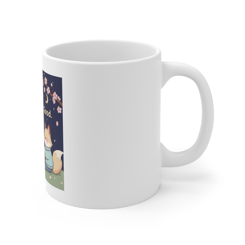 Cat Mug 11oz – Do Good Be Good