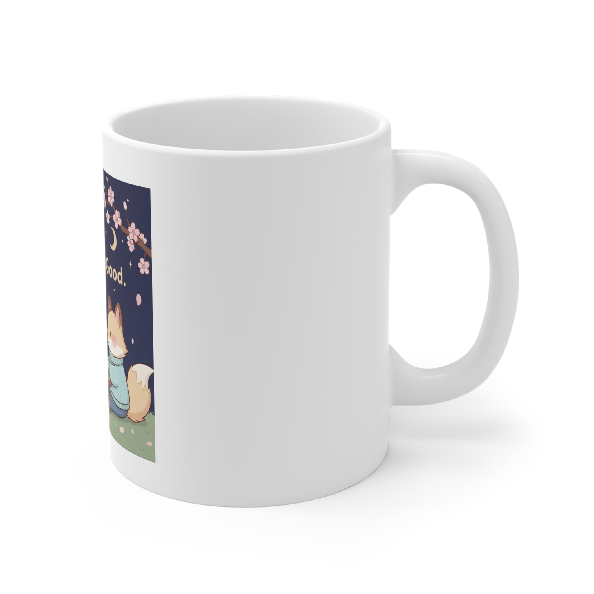 Cat Mug 11oz – Do Good Be Good