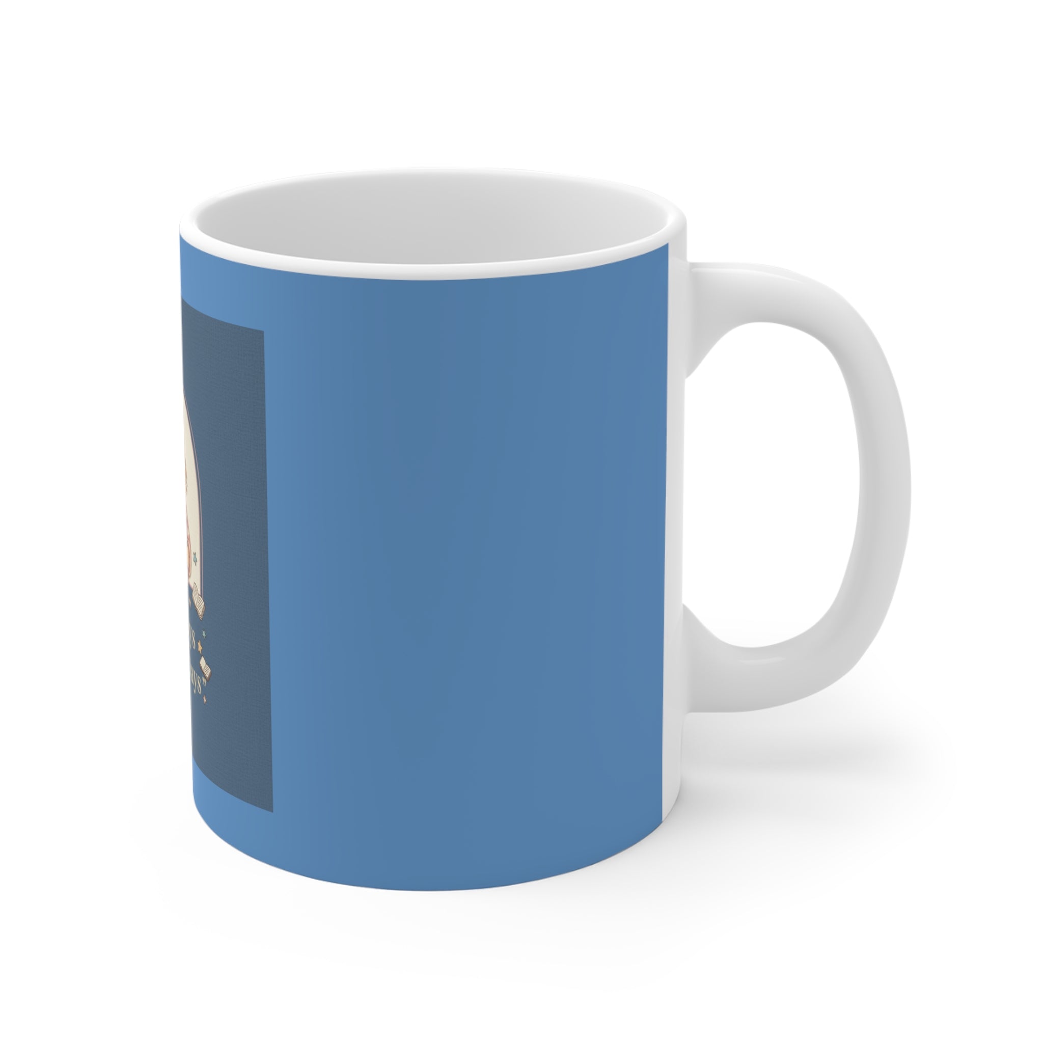 Cat Mug 11oz – Library Days Are the Best Days