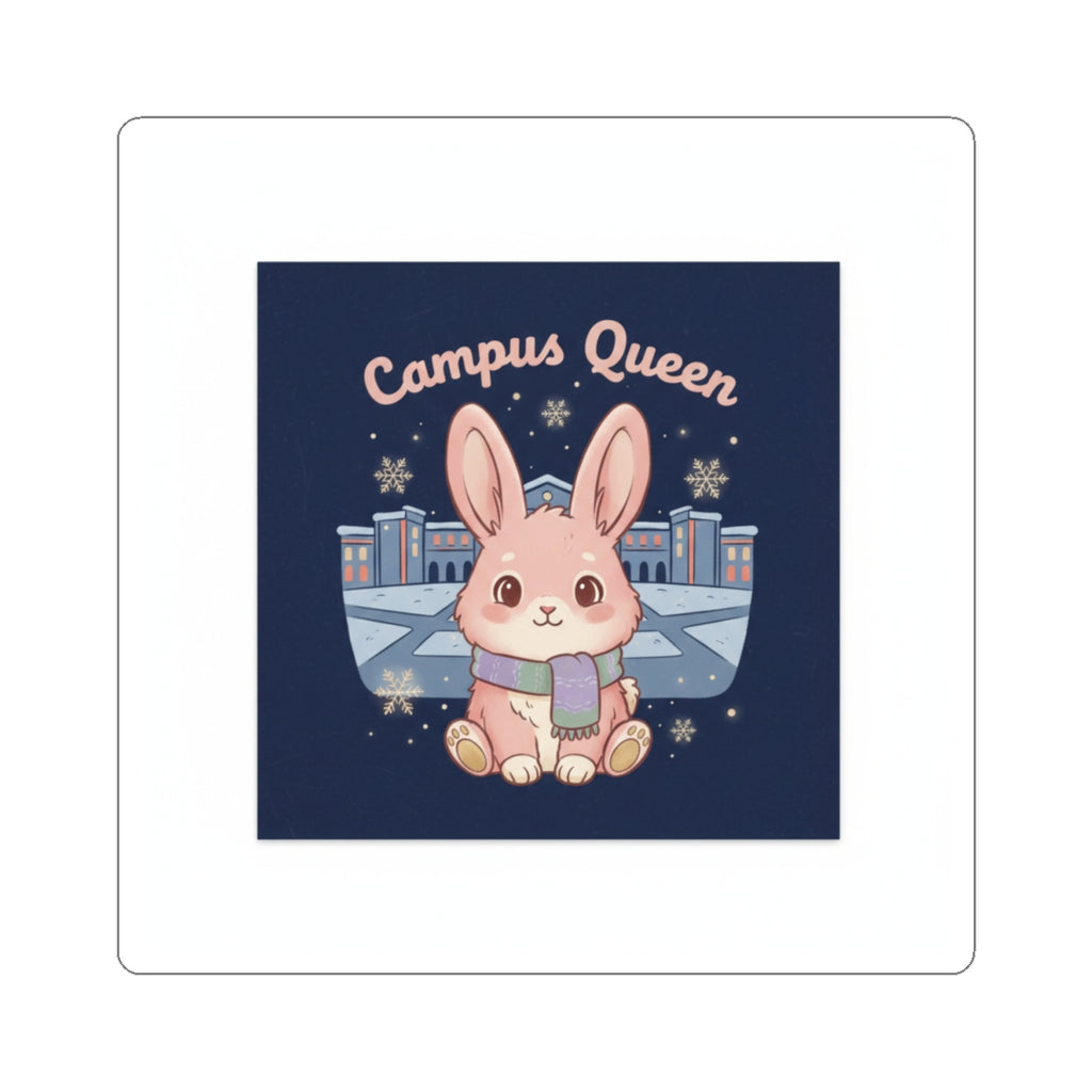 Rabbit Kiss-Cut Sticker – Campus Queen