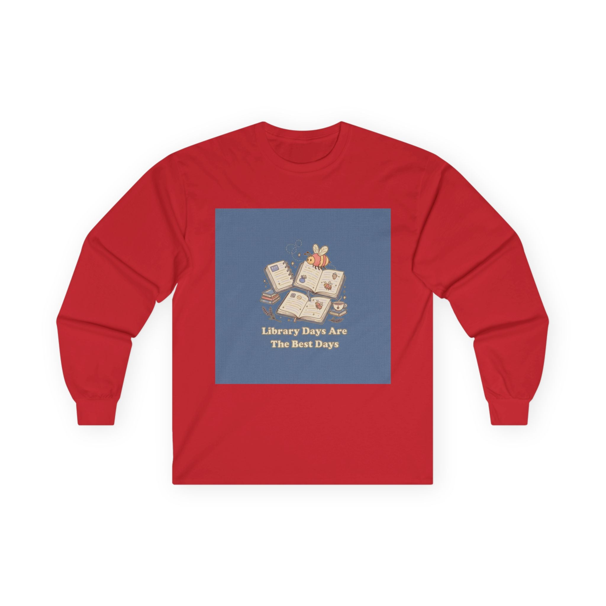 Library Days Are The Best Days Bee Long Sleeve Tee