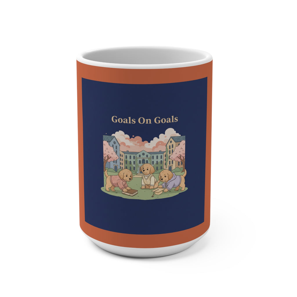 Goals on Goals Mug 15oz – Room Decor