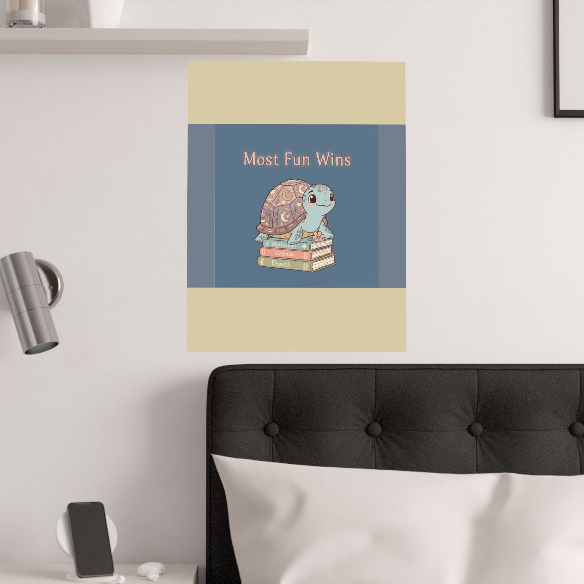 Turtle Poster – Most Fun Wins