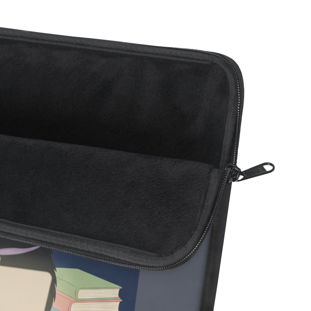 Black Cat Laptop Sleeve – Dream Big Study Hard