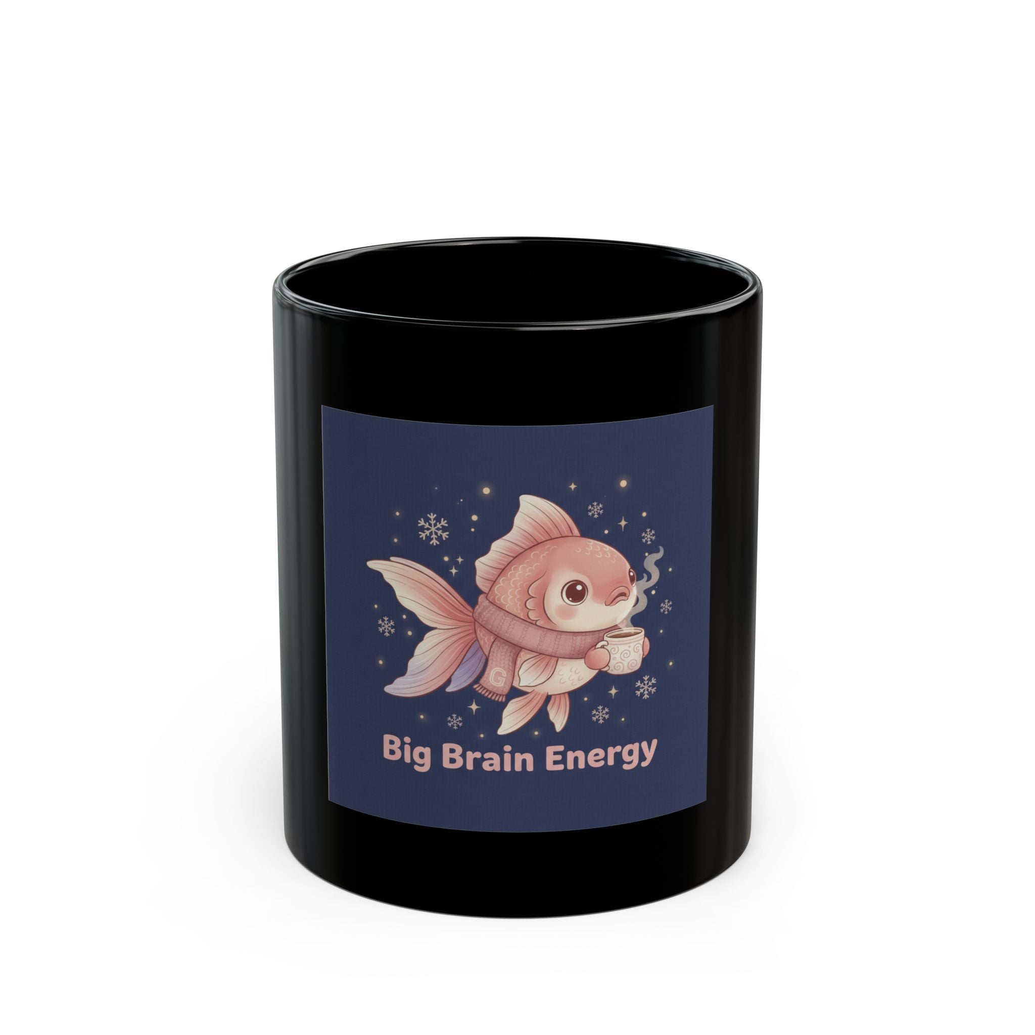 Bear Black Mug 11oz – Big Brain Energy