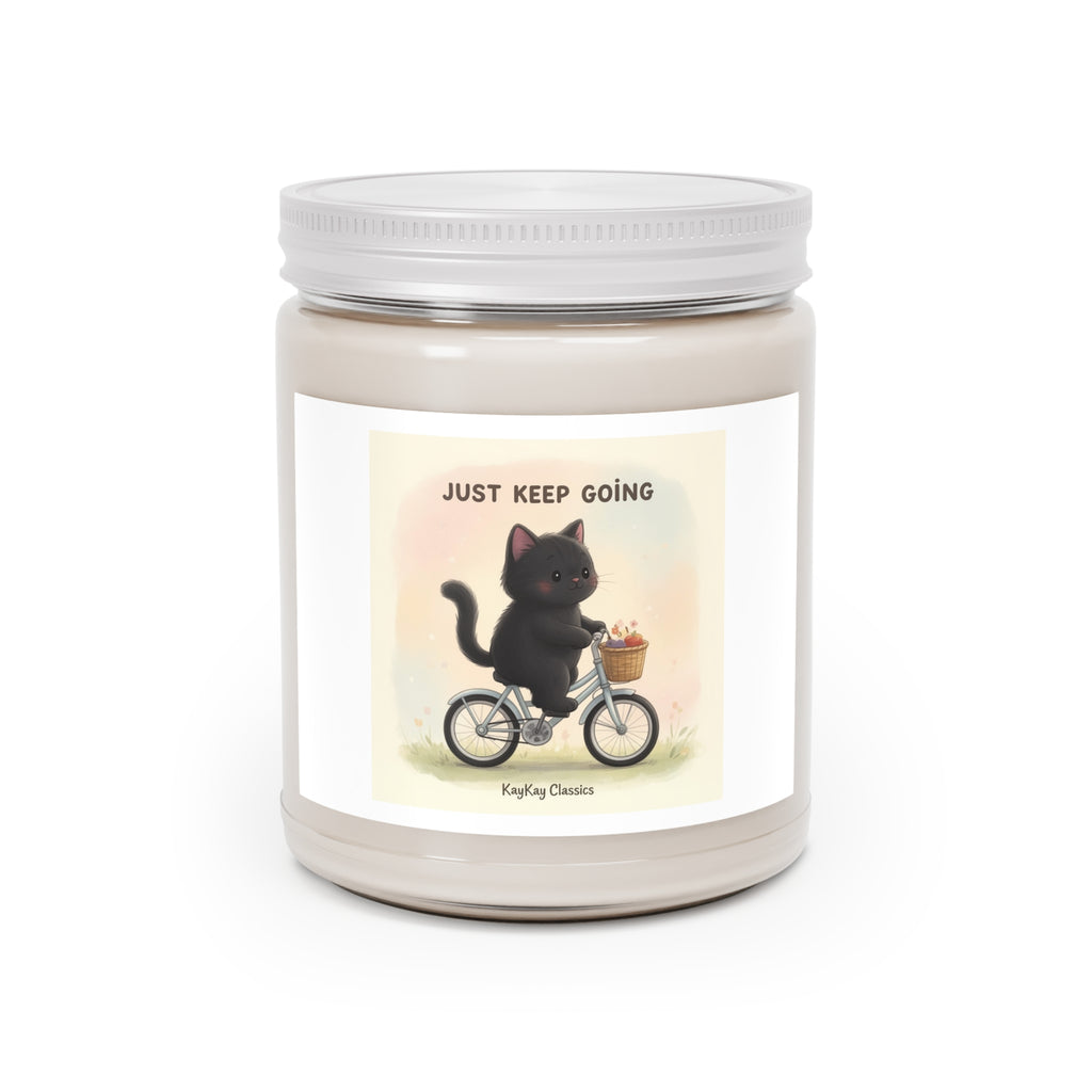 JUST KEEP GOING Cat Scented Candle