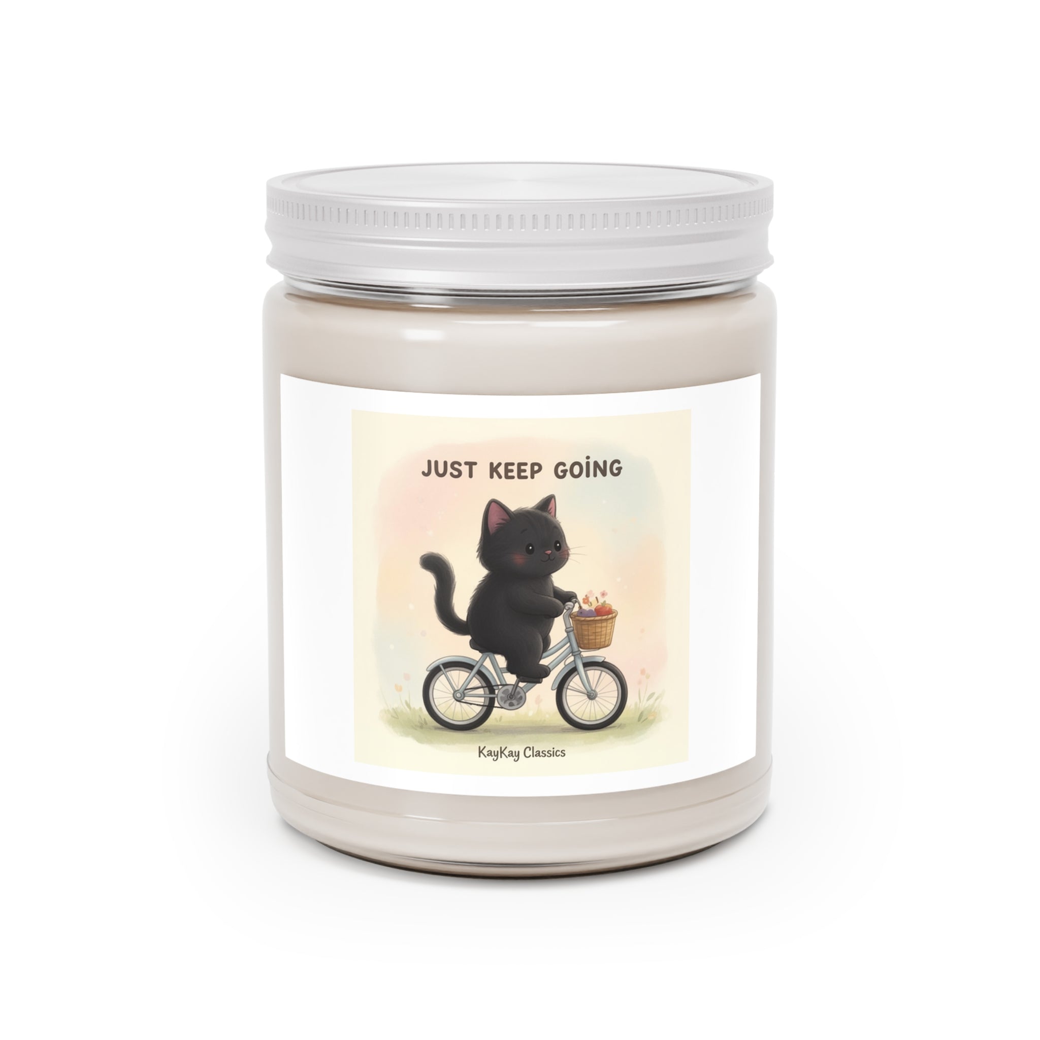 JUST KEEP GOING Cat Scented Candle