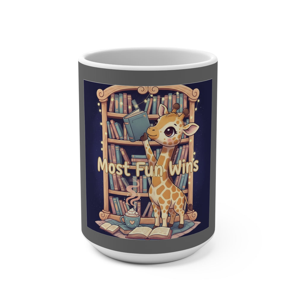 Giraffe Mug 15oz – Most Fun Wins