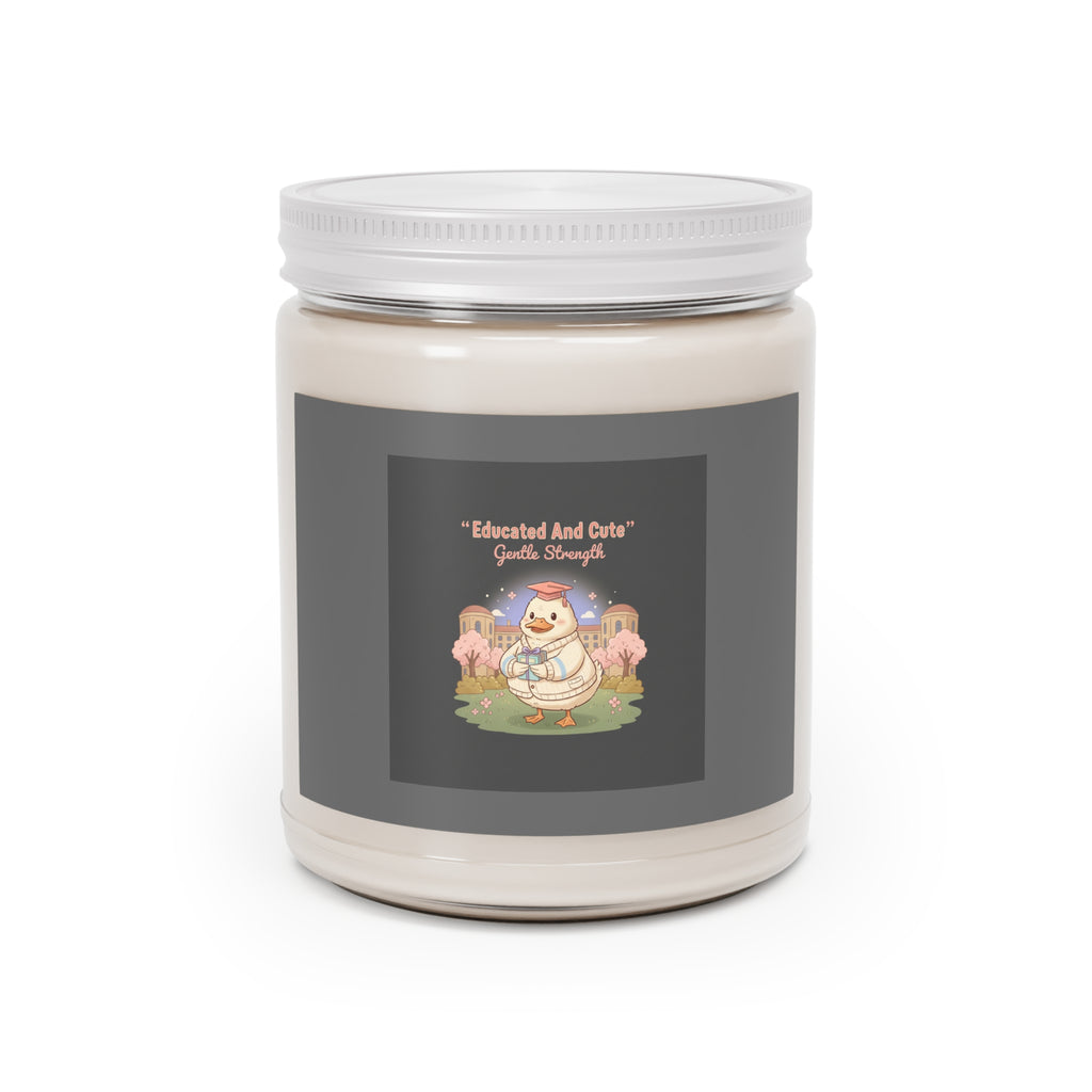 Duck In A Cardigan Scented Candle – Educated and Cute Gentle Strength
