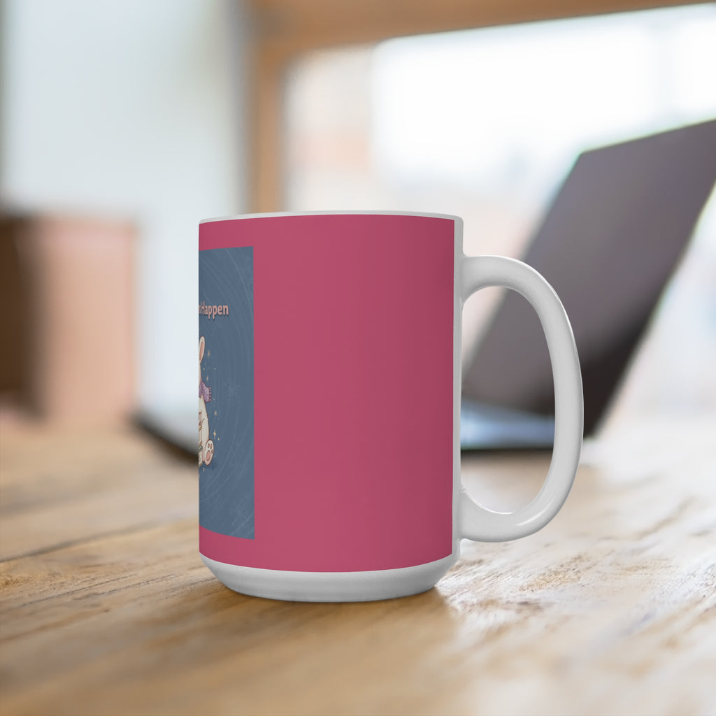 Rabbit Mug 15oz – Making My Dreams Happen