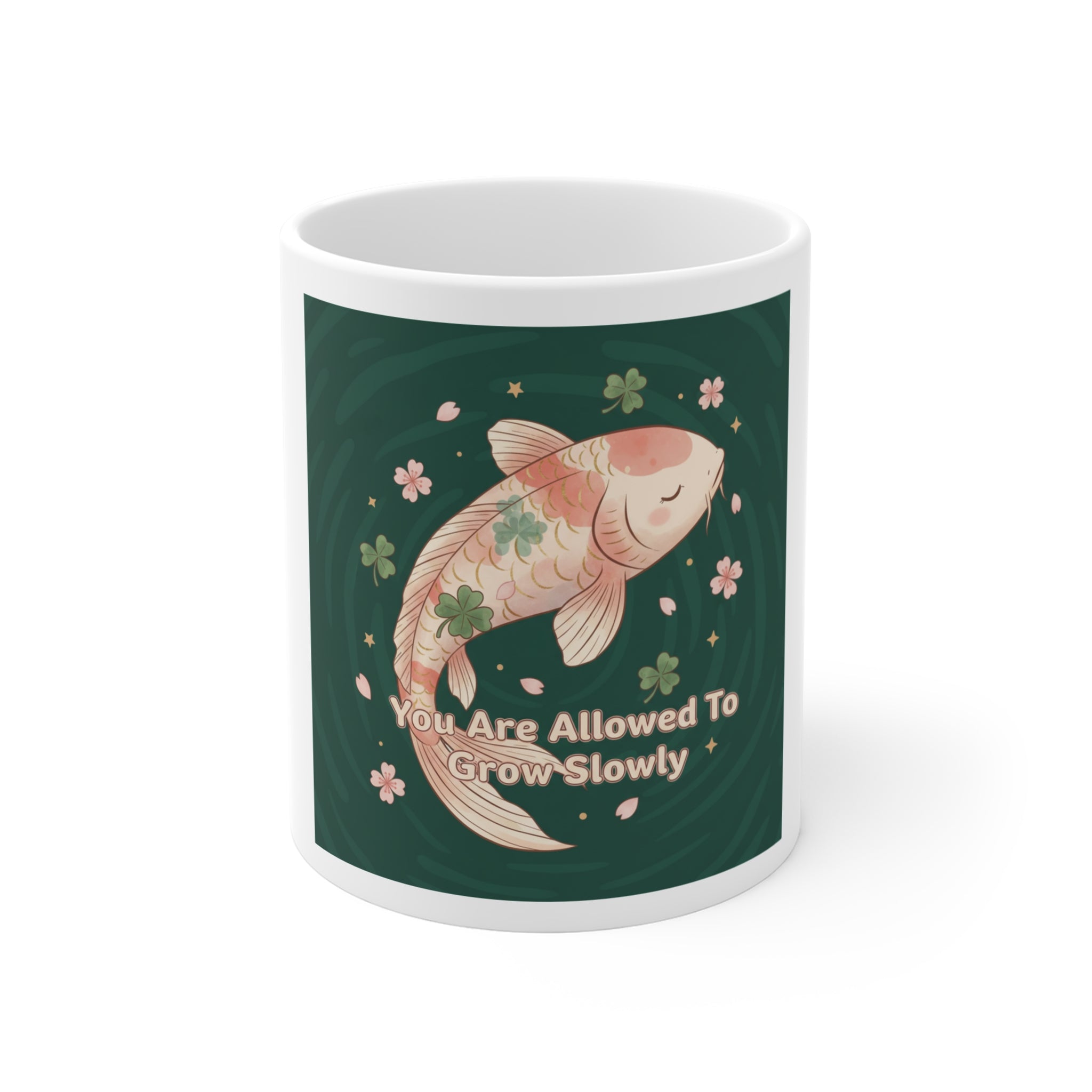 Bunny Mug 11oz – You Are Allowed to Grow Slowly