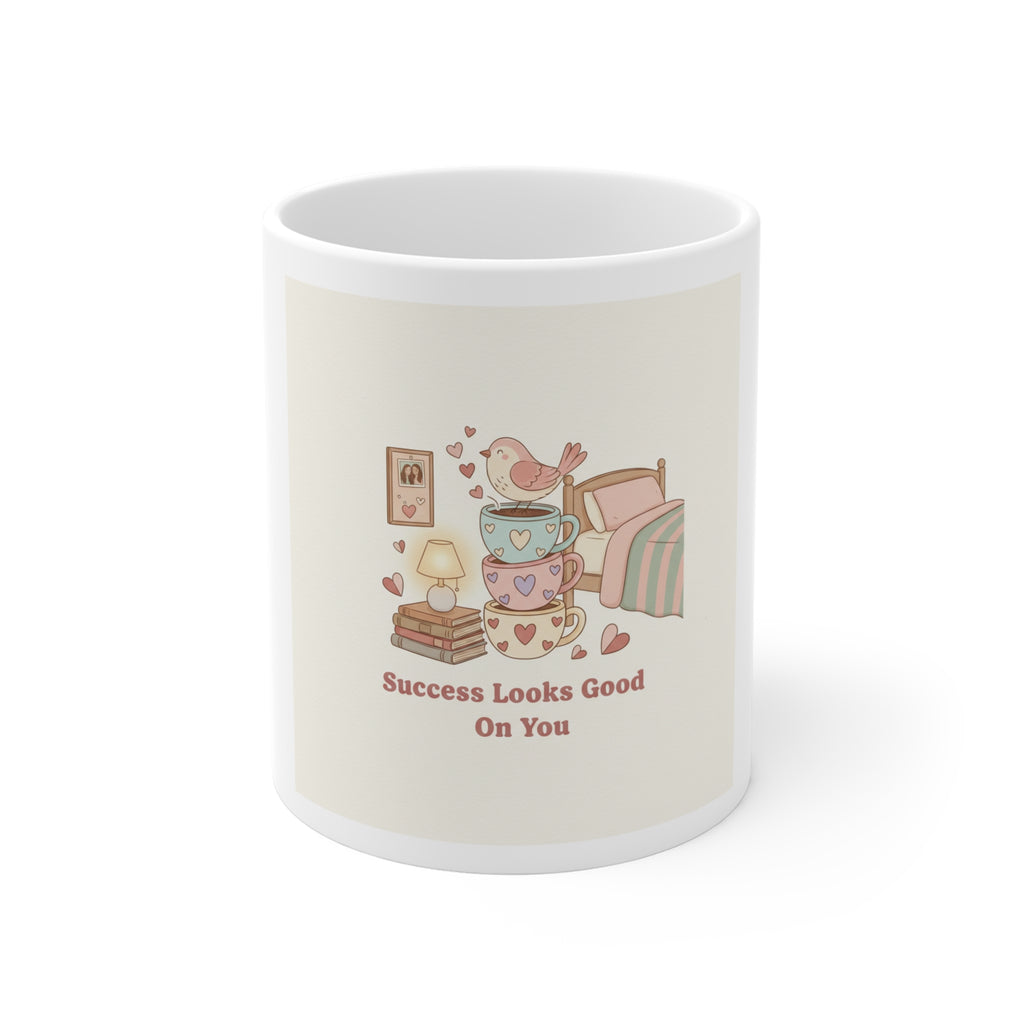 Success Looks Good On You Bird Mug 11oz