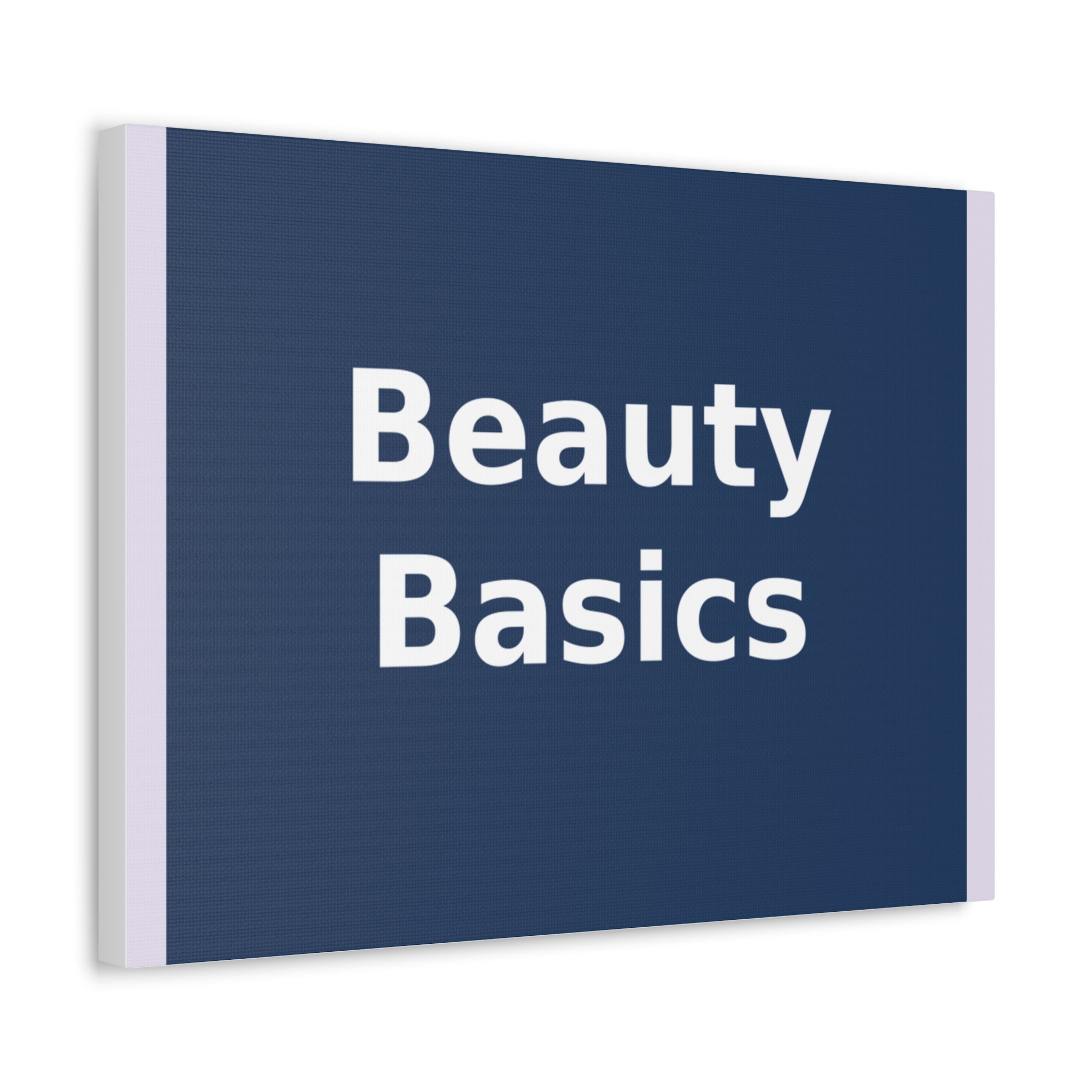 "Beauty Basics" Black Cat Canvas | College Girl Gift | Fashion | KayKay Classics