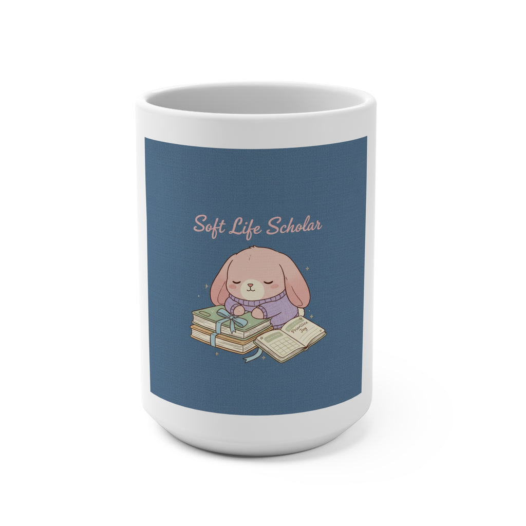 Bunny Mug 15oz – Soft Life Scholar