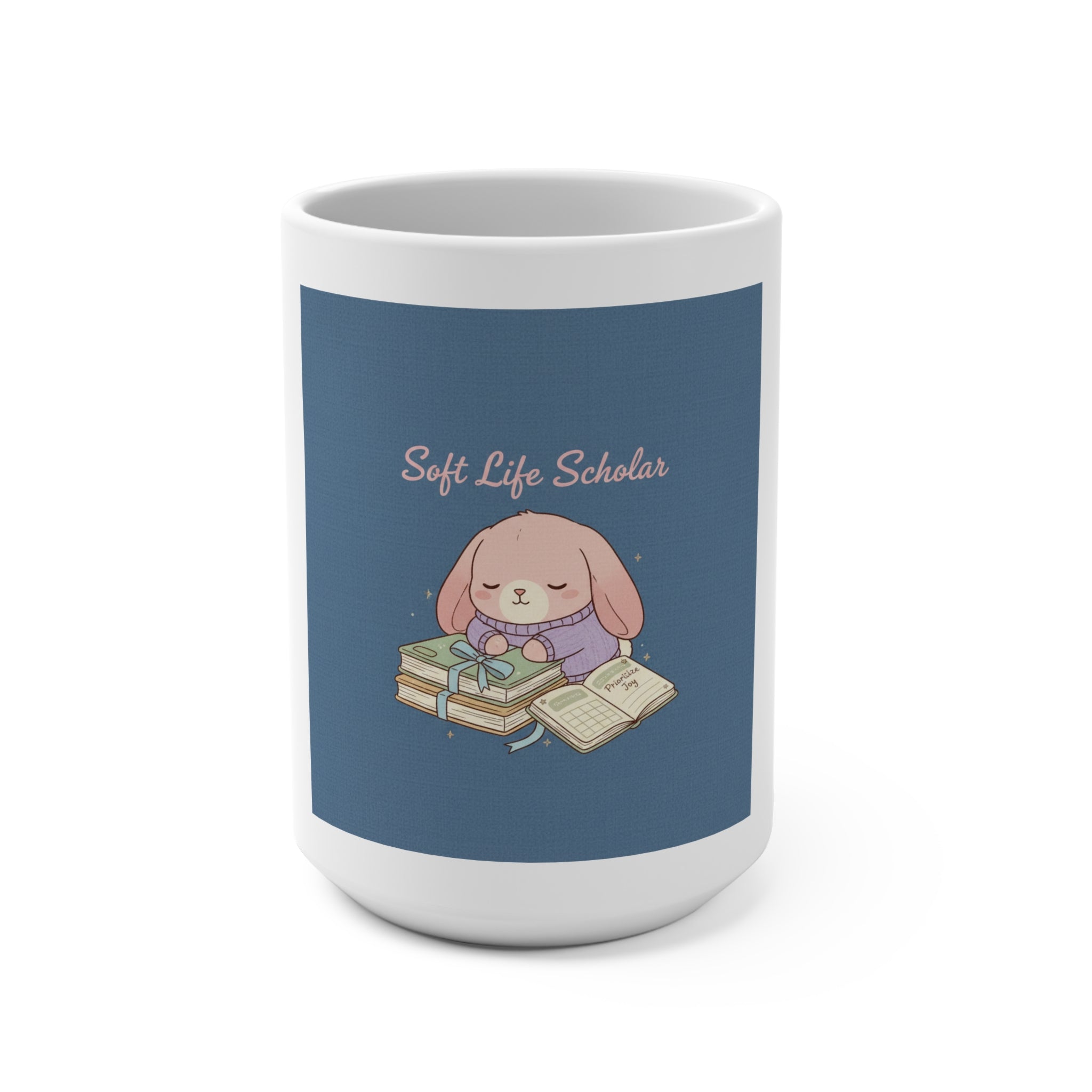 Bunny Mug 15oz – Soft Life Scholar