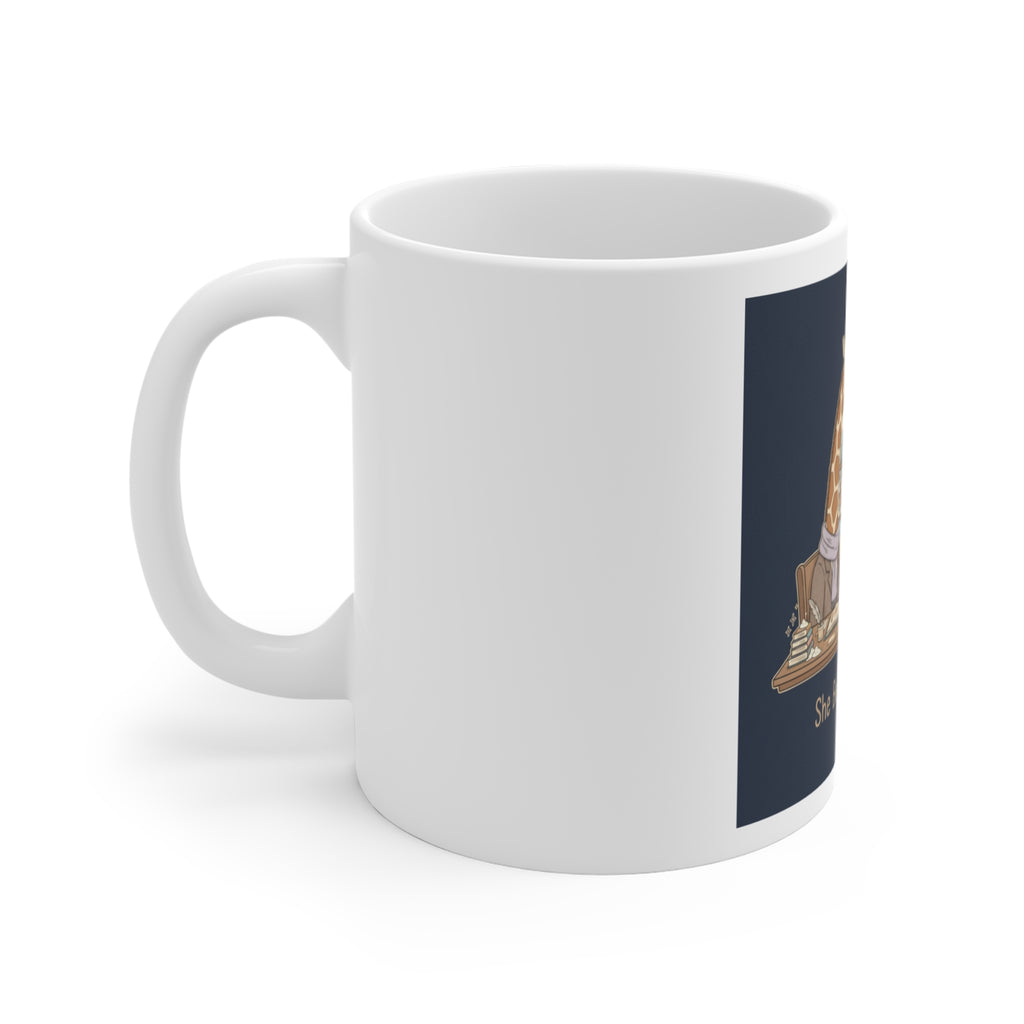She Believed She Could Giraffe Mug 11oz