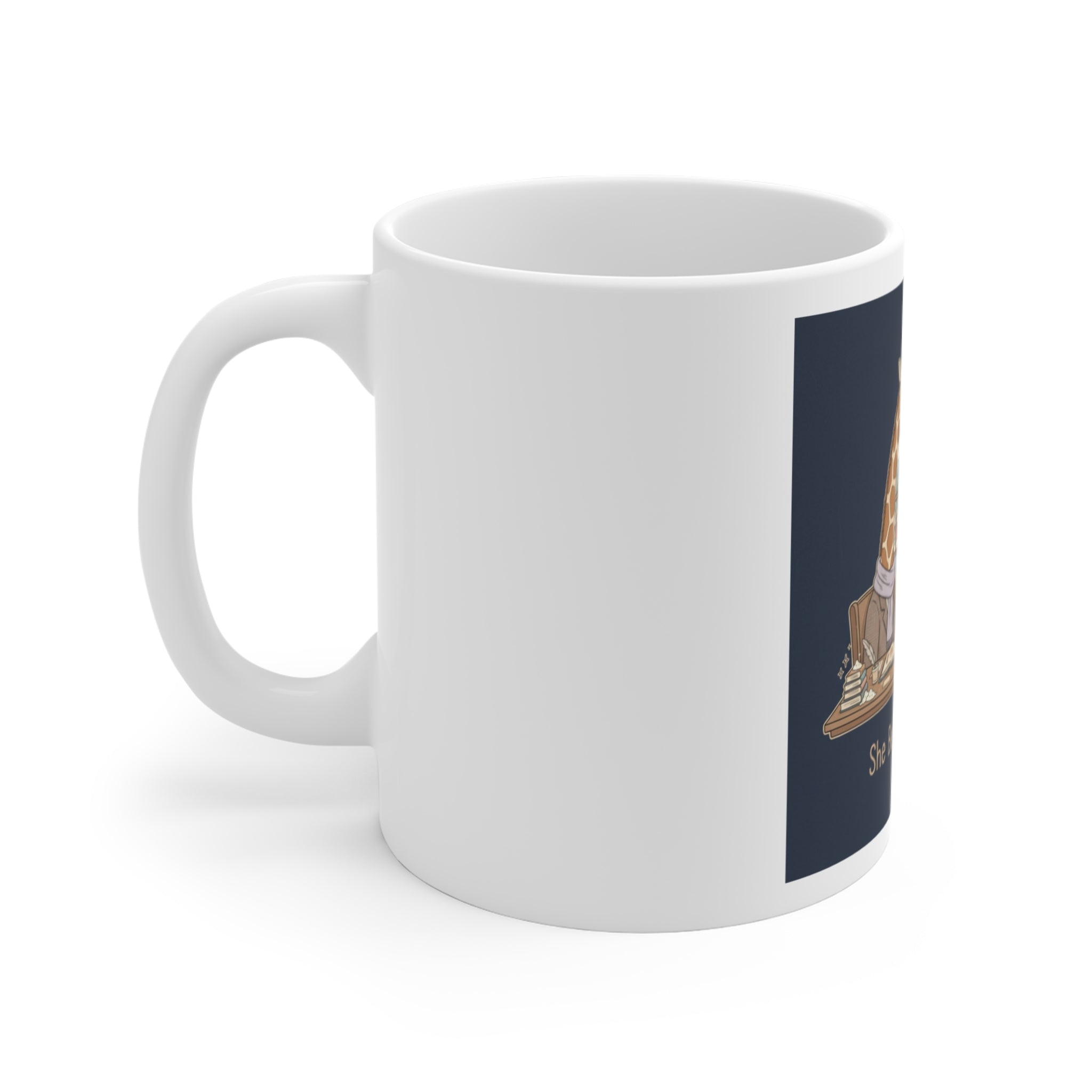 She Believed She Could Giraffe Mug 11oz