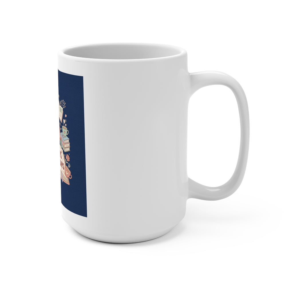LIBRARY DAYS ARE THE BEST DAYS Turtle Mug 15oz