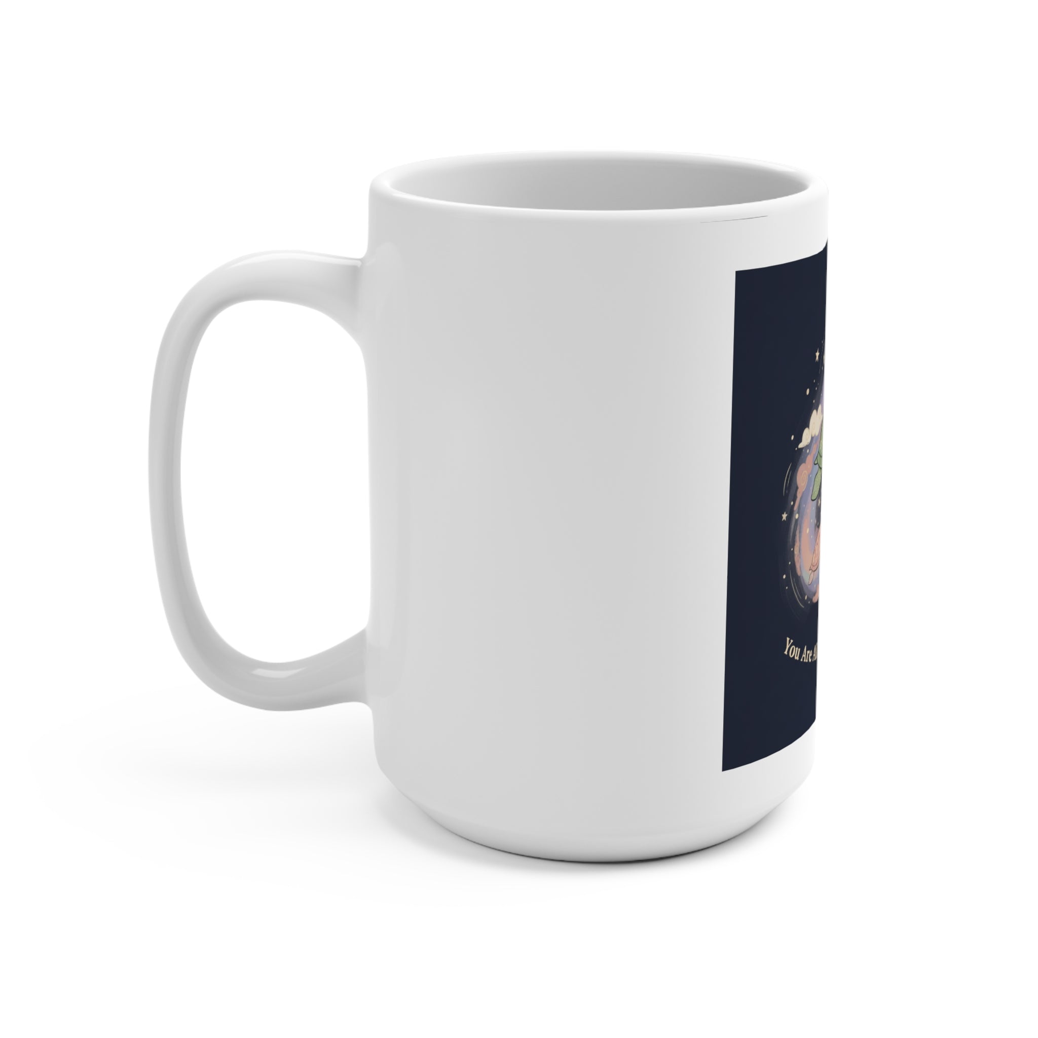 You Are Allowed To Grow Slowly Turtle Mug 15oz