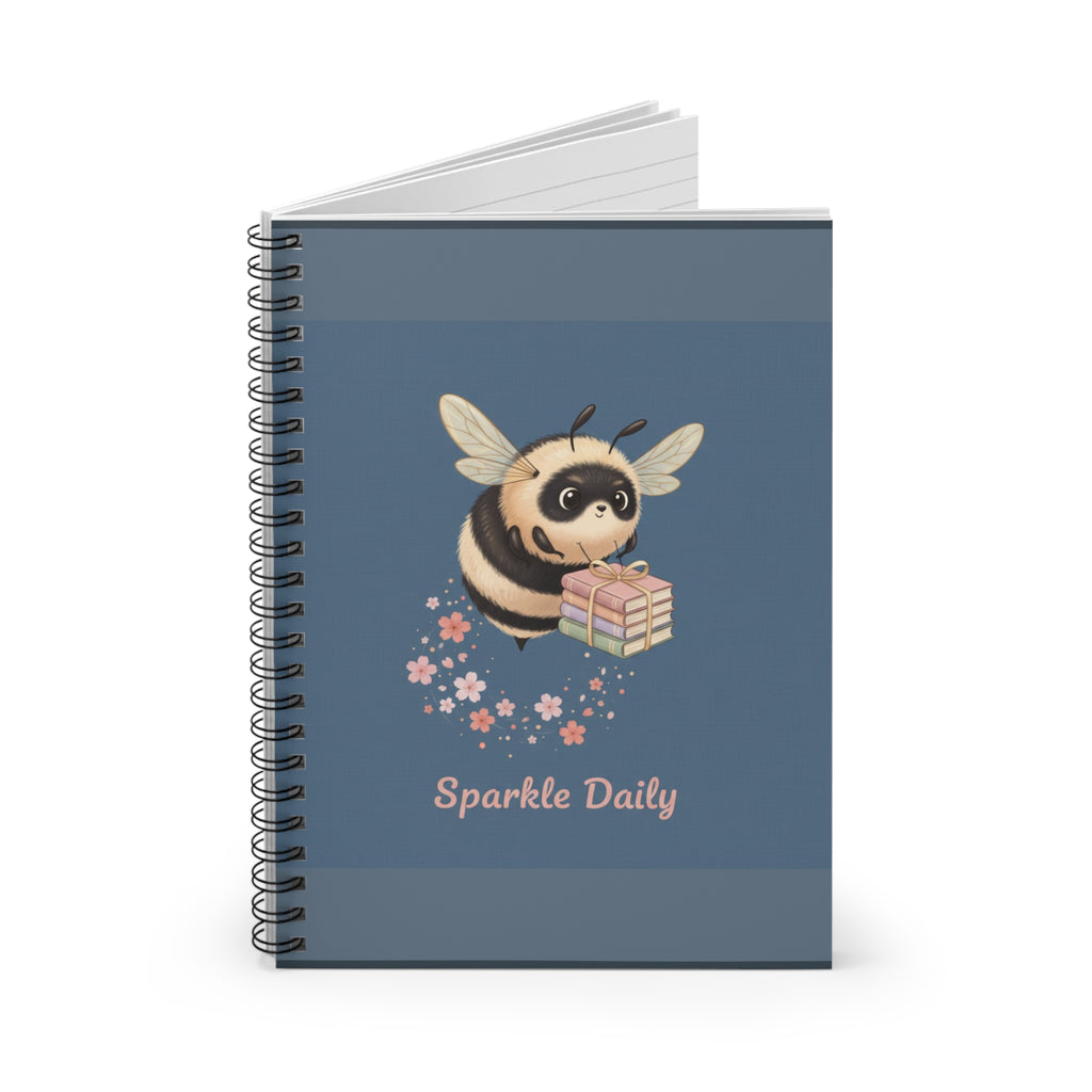 Bee Spiral Notebook – Sparkle Daily