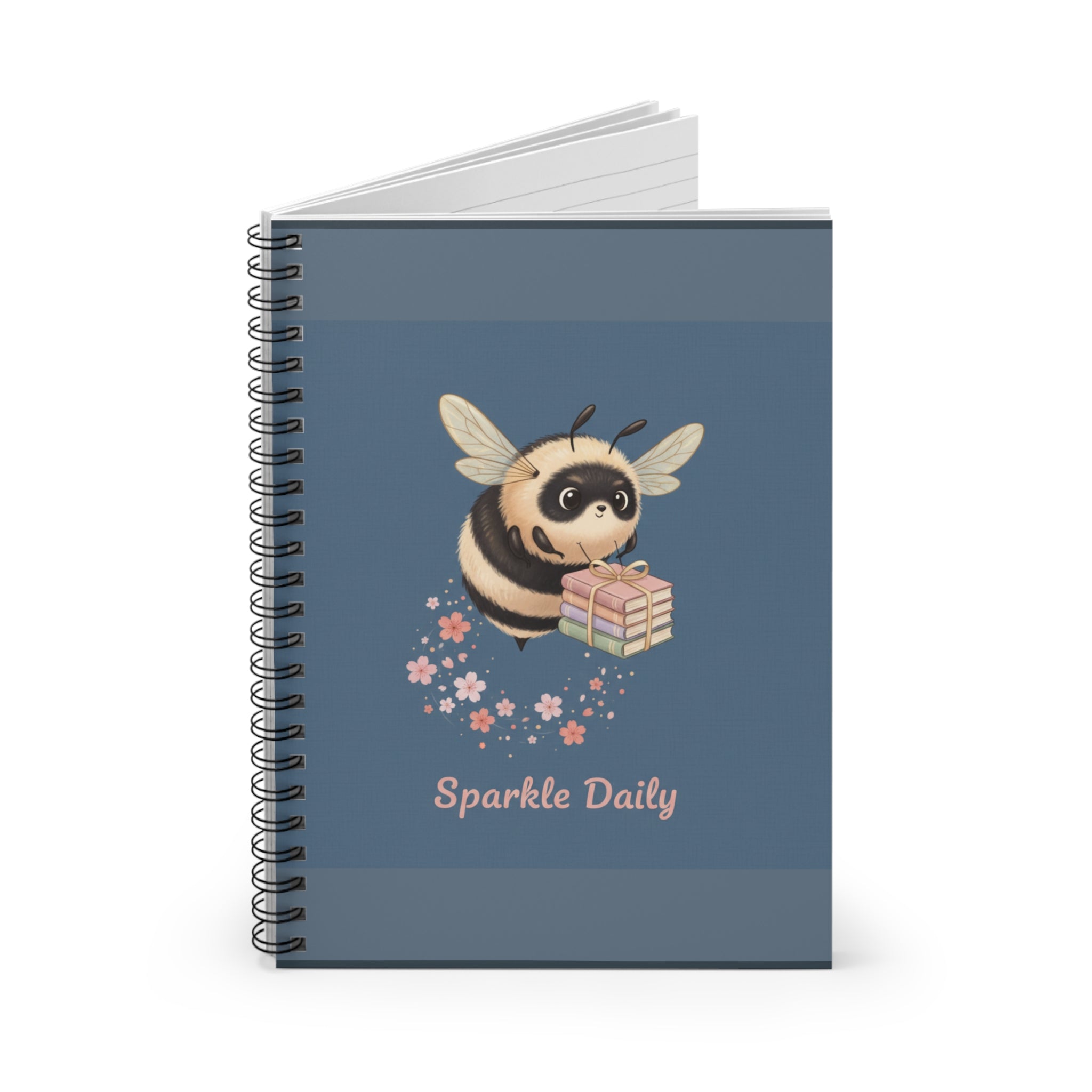 Bee Spiral Notebook – Sparkle Daily