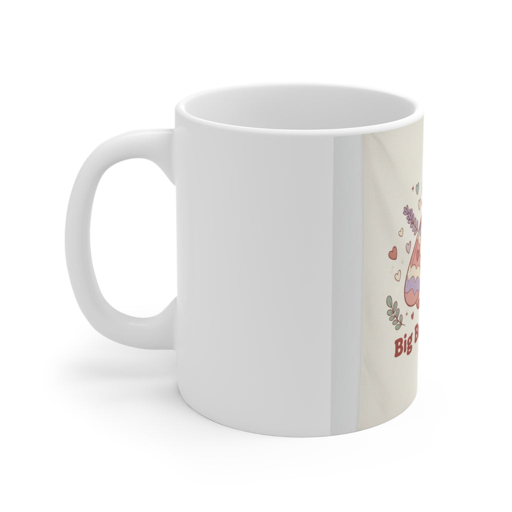 Big Brain Energy Moth Mug 11oz