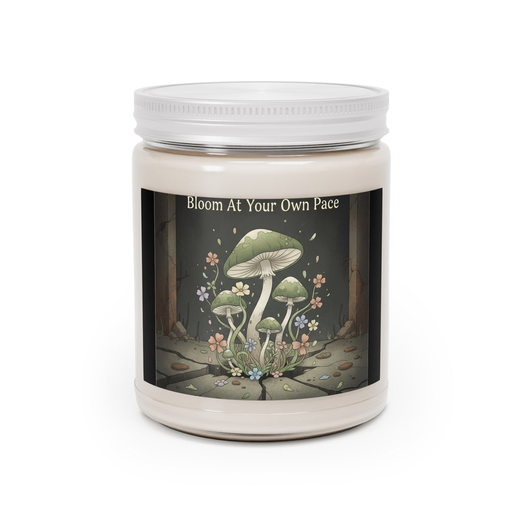 Black Cat Scented Candle – Bloom at Your Own Pace