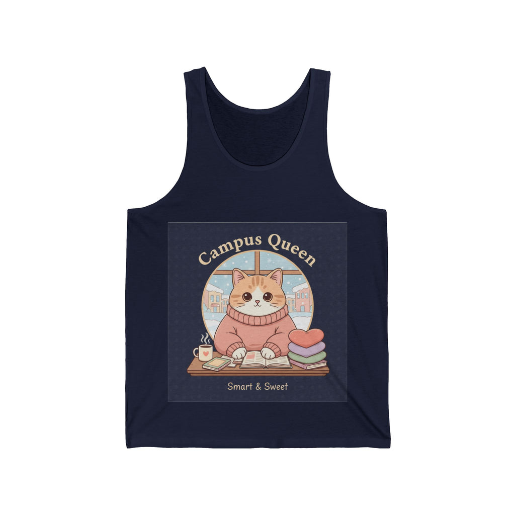 Cat Tank Top – Campus Queen